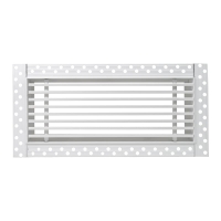 Вентиляционная решетка Brofer FUTURE 10 белая (400x125 мм)