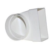 Переход ПВХ с поворотом на 90гр.(150/204х60)