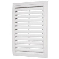 Вентиляционная решетка пластиковая вытяжная АБС 150х150 ЭРА 1515РР