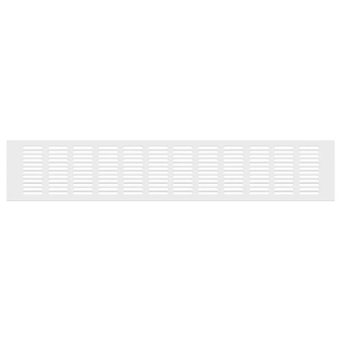 Вентиляционная решетка Благовест 100x800, белая