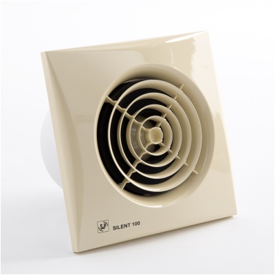 Вентилятор с обратным клапаном Soler Palau SILENT-100 CZ IVORY
