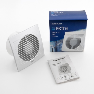 Вытяжной вентилятор Europlast EE125S серебро
