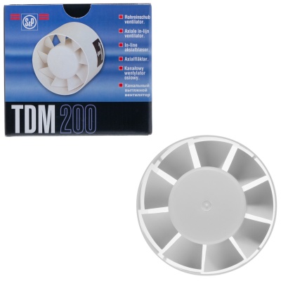 Канальный вентилятор круглый Soler Palau TDM200 Канальный вентилятор круглый Soler Palau TDM200