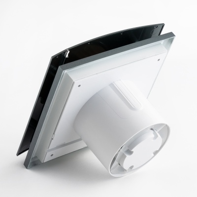 Накладной вентилятор серого цвета Soler Palau SILENT-100 CZ GREY DESIGN 4C