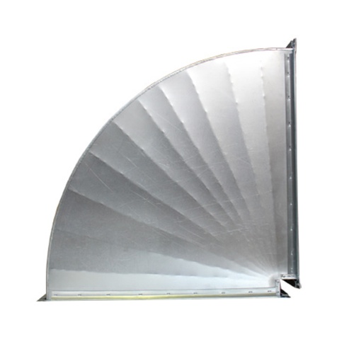 Отвод 90º прямоугольный (оц. сталь) (300х200 мм)