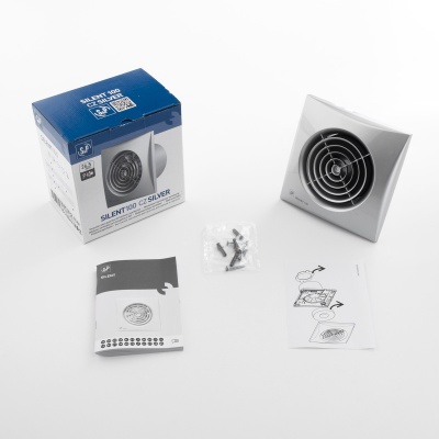 Вытяжной вентилятор Soler Palau SILENT-100 CZ SILVER