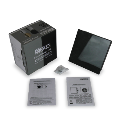 Накладной вентилятор Seicoi Floxy Design 100 Marble Glass SMAD04-01G