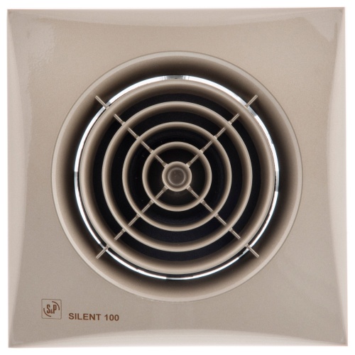 Накладной вентилятор Soler Palau SILENT-100 CZ CHAMPAGNE Накладной вентилятор Soler Palau SILENT-100 CZ CHAMPAGNE
