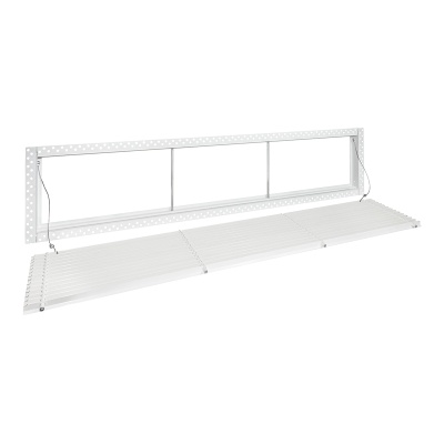 Вентиляционная решетка Brofer FUTURE 15 белая (1000x200 мм)